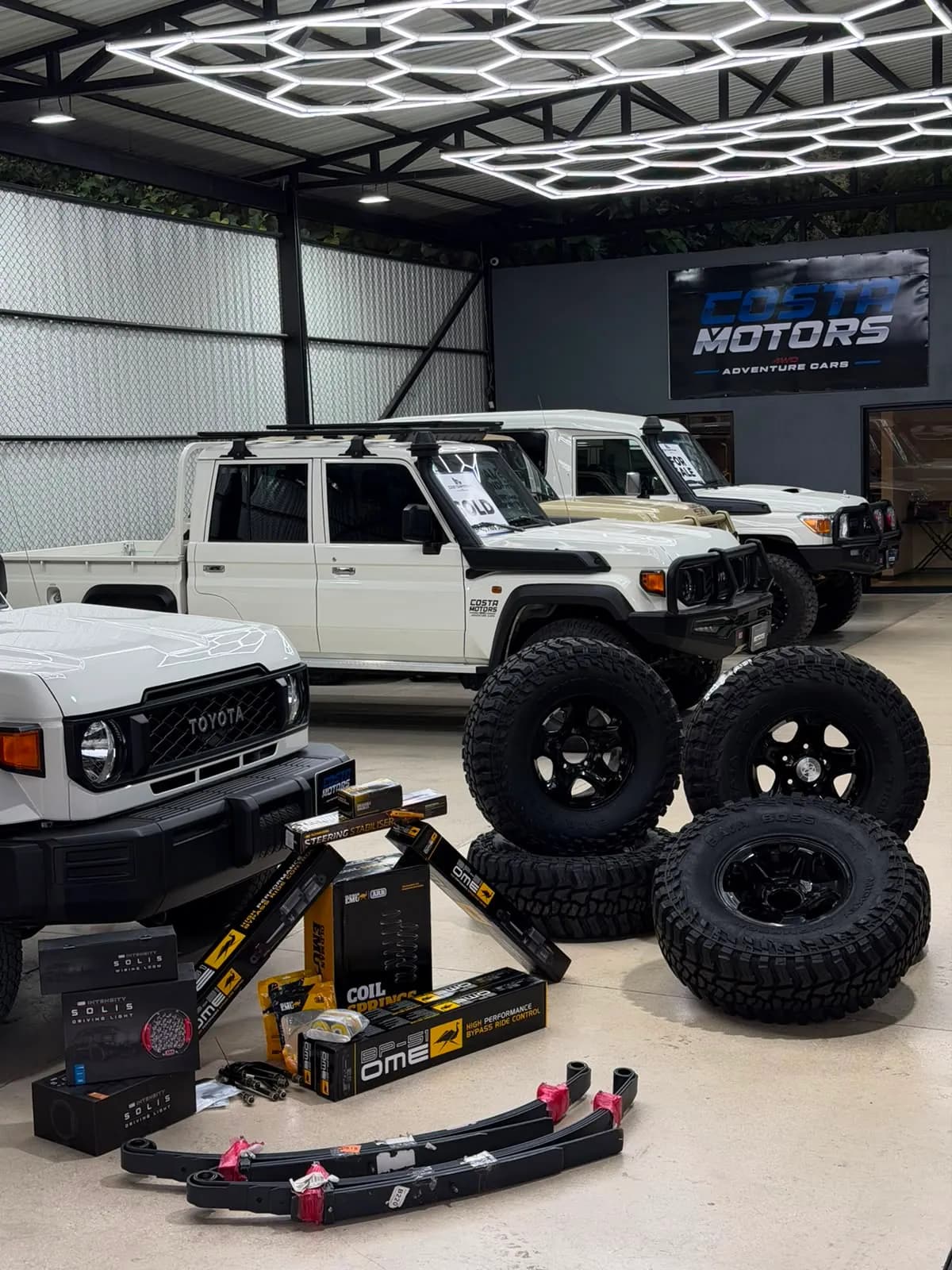 Instalación de accesorios 4x4